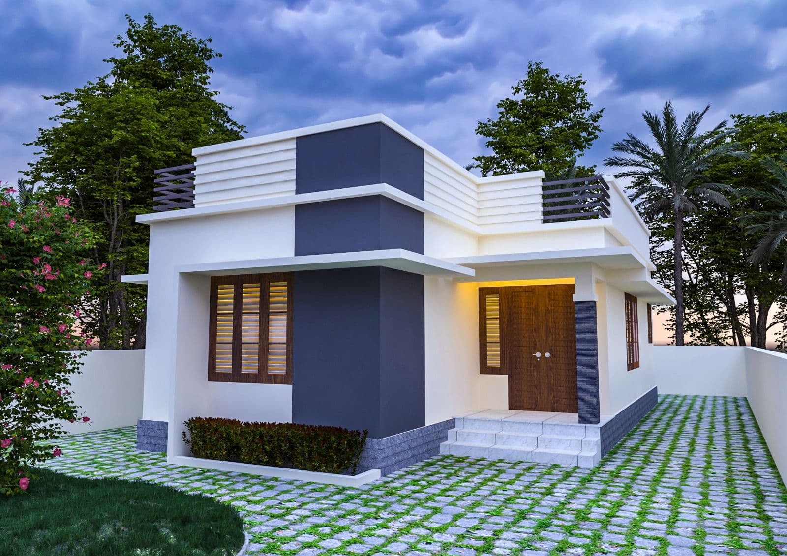 2BHK Completed Residential Building Project for Smt. Sreeja Menon