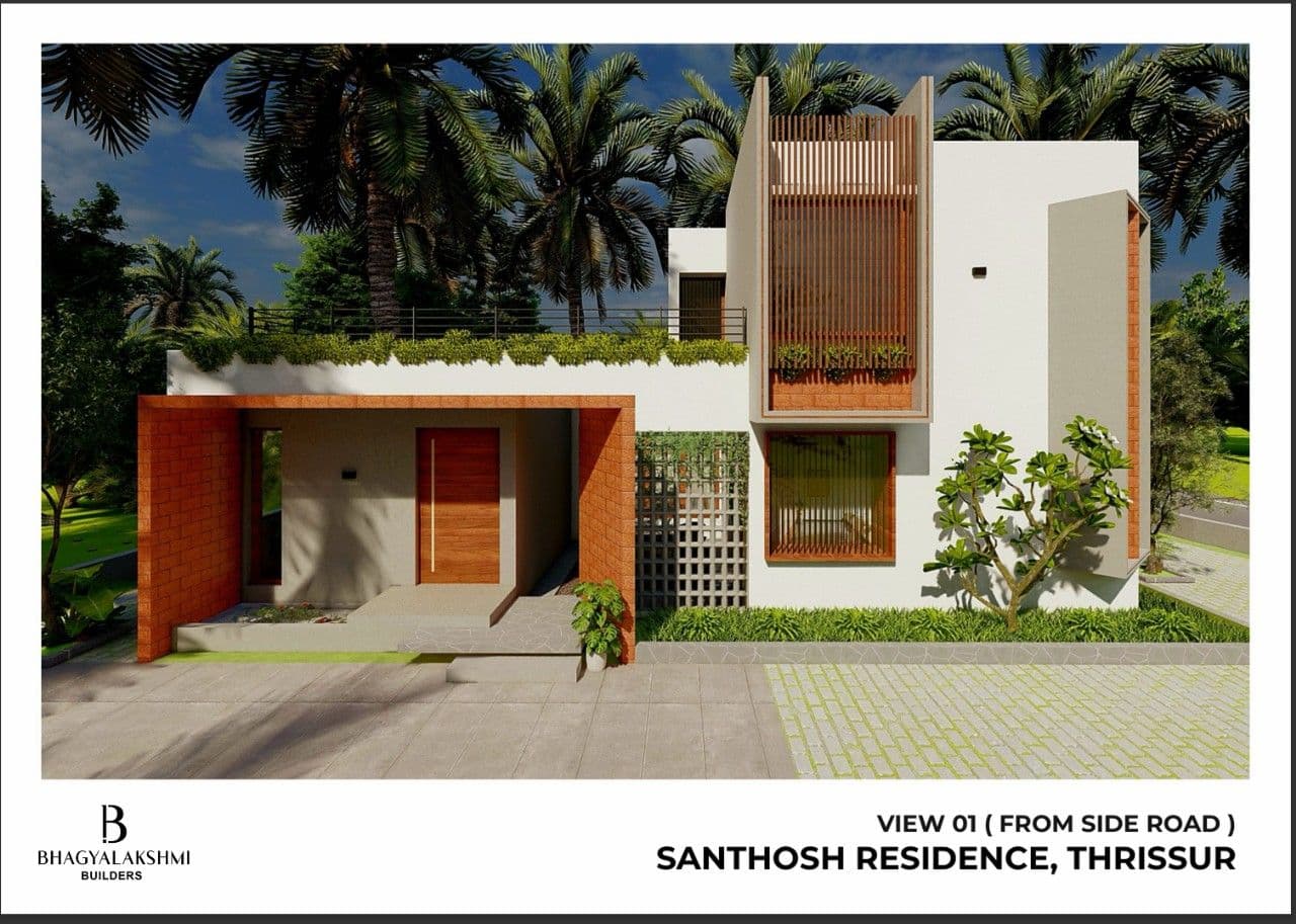 Ongoing 3BHK Residential Villa Project for Sri. Santhosh C.R. and Rajasree T.