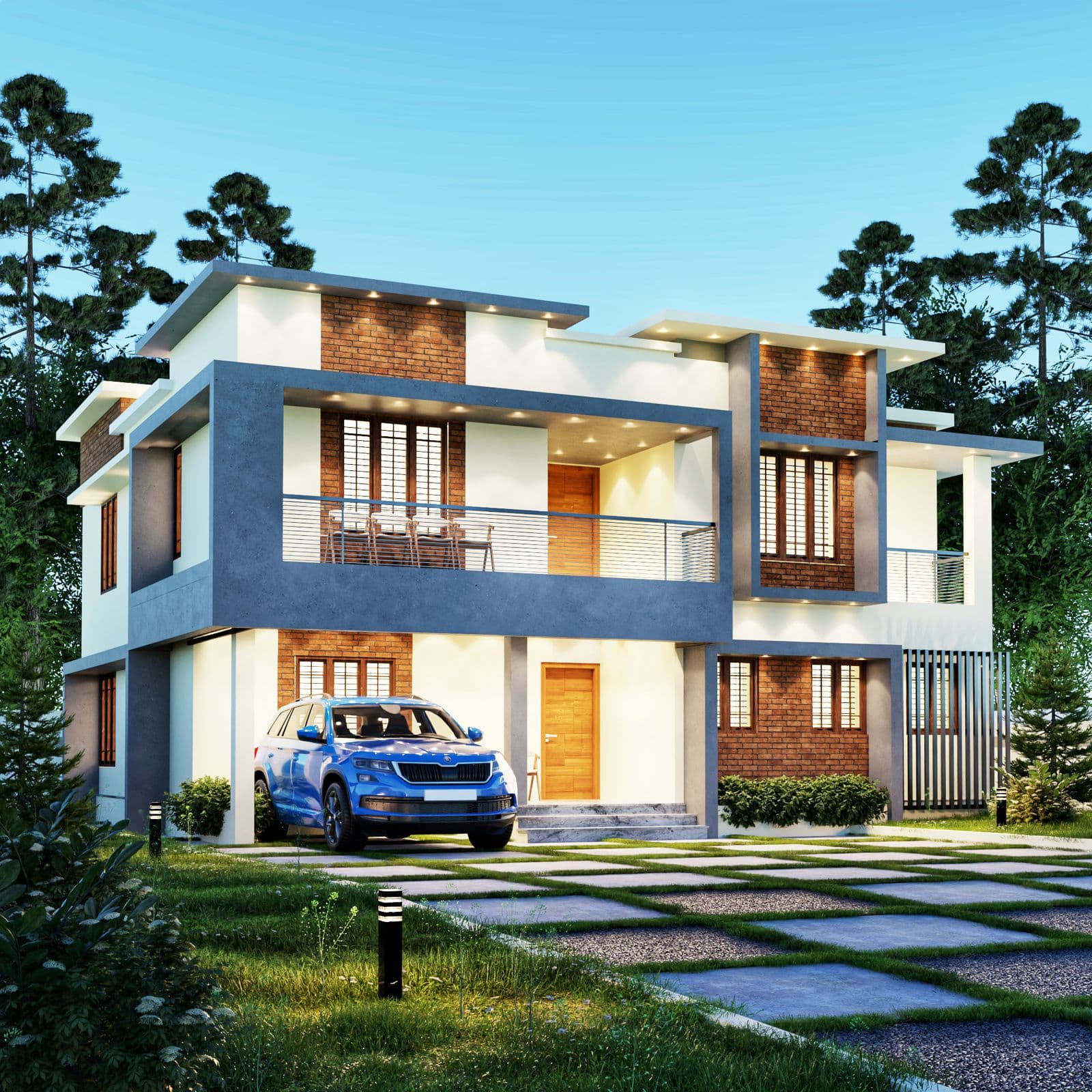 4BHK Completed Villa Project for Mr. Haridhas Namboothiri